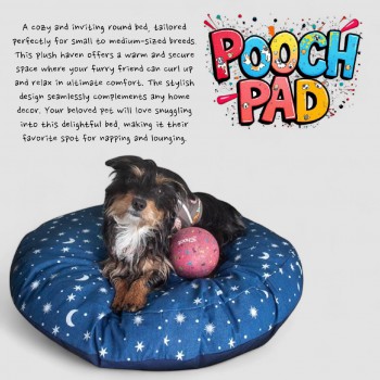 Pooch Pad dog bed in denim