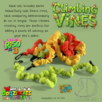 climbing vines for marmosets and sugar gliders