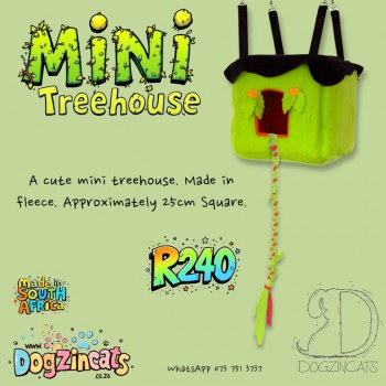 mini treehouse for marmosets and sugar gliders