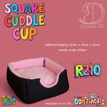 square cuddle cup for marmosets and sugar gliders