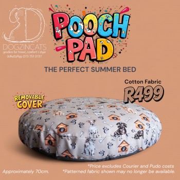 pooch pad round dog bed