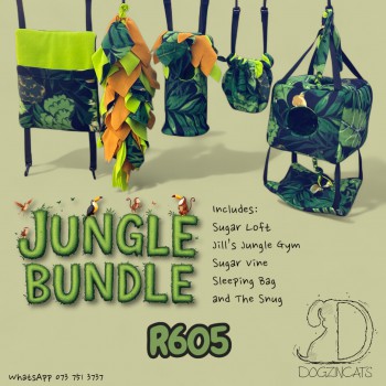 Jungle bundle for marmoset monkeys and sugar gliders