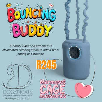 Bouncing Buddy for Marmosets and Sugar Gliders