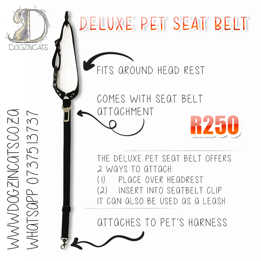 deluxe pet seat belt