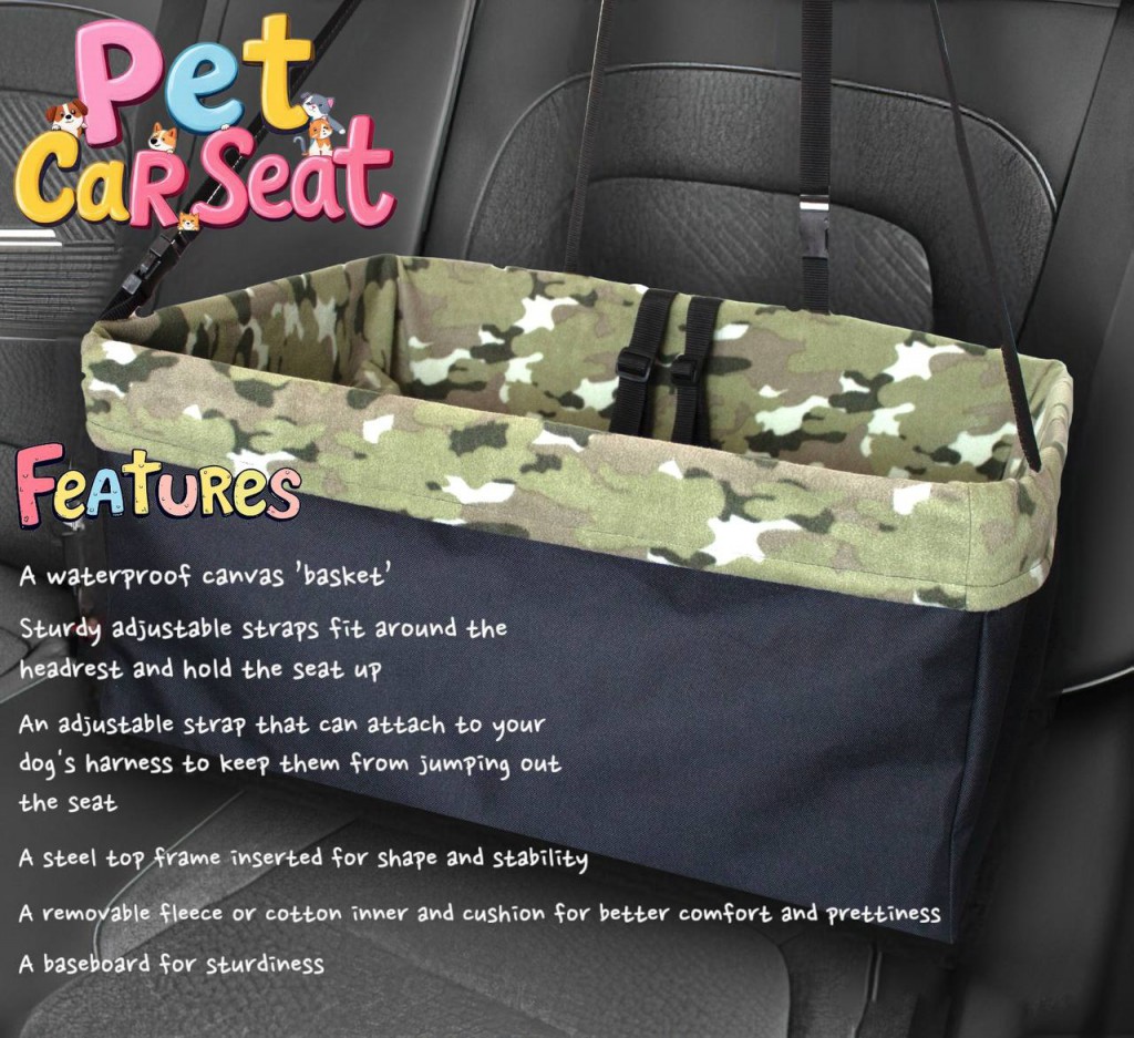 dog booster pet car seat
